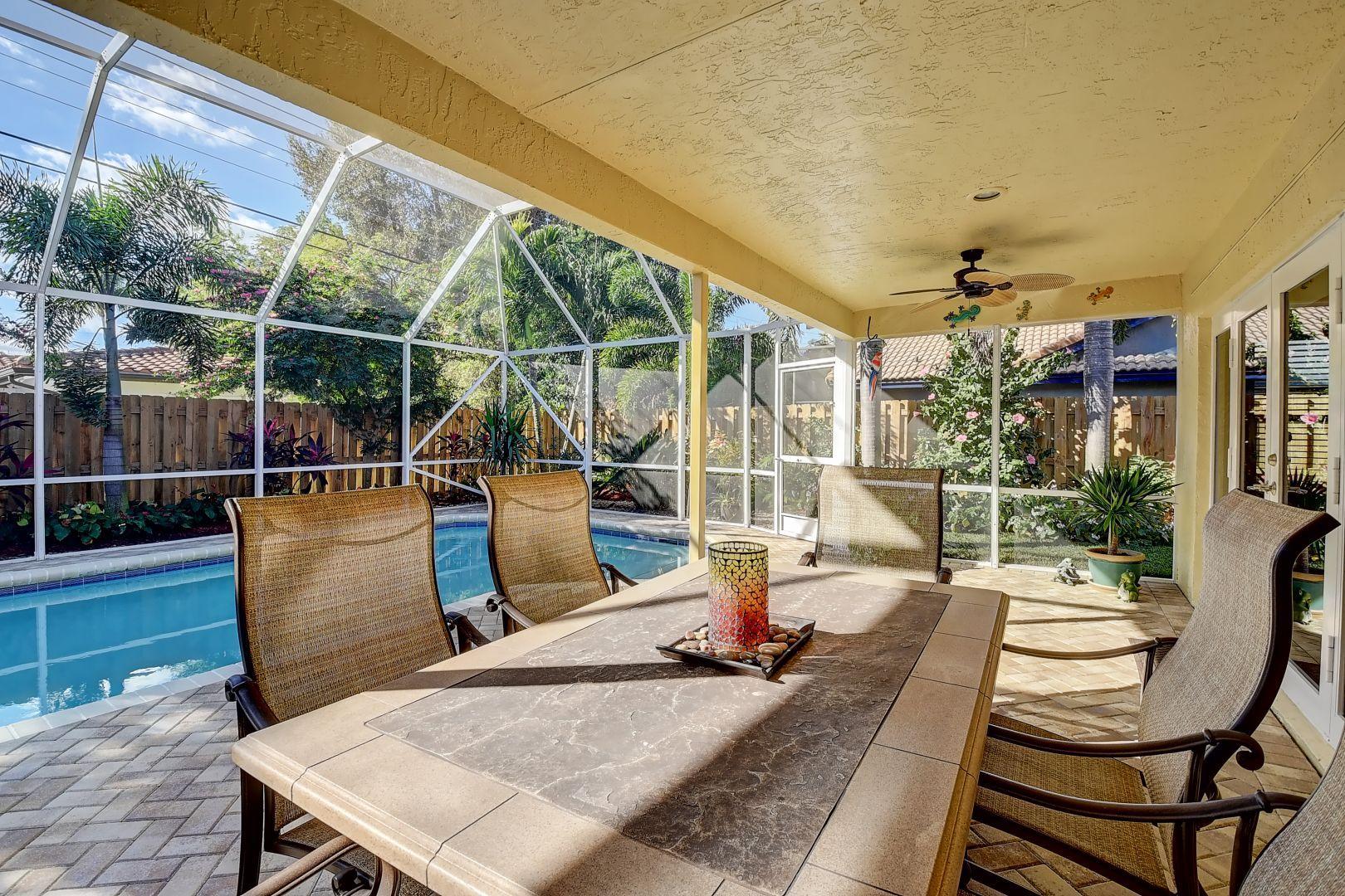1322 Southwest 3rd Street Boca Raton, FL 33486 - Photo 31 of 38 Long Covered Patio with fan