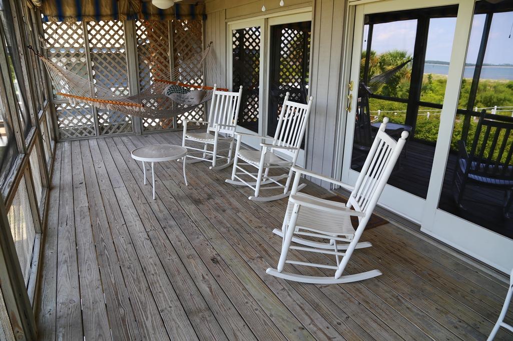 3530 Yacht Club Road Edisto Beach, SC 29438 - Photo 10 of 22 Screened porch