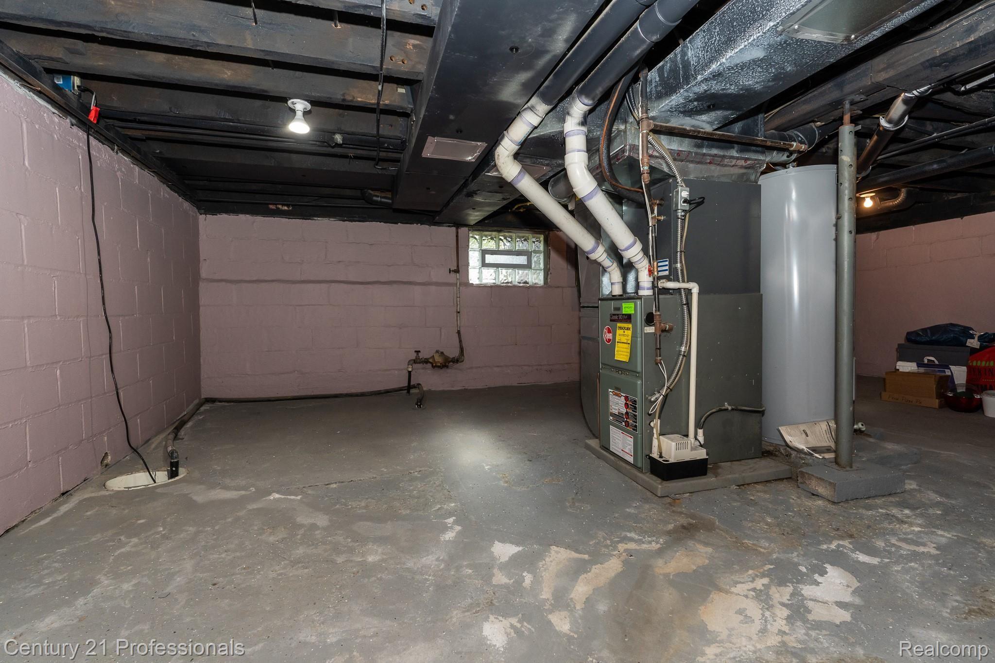 2341 West Auburn Road Rochester, MI 48309 - Photo 42 of 57 Utility side of Basement