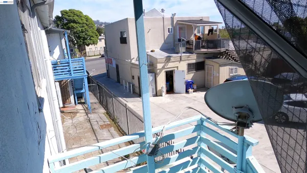 a view of balcony and patio