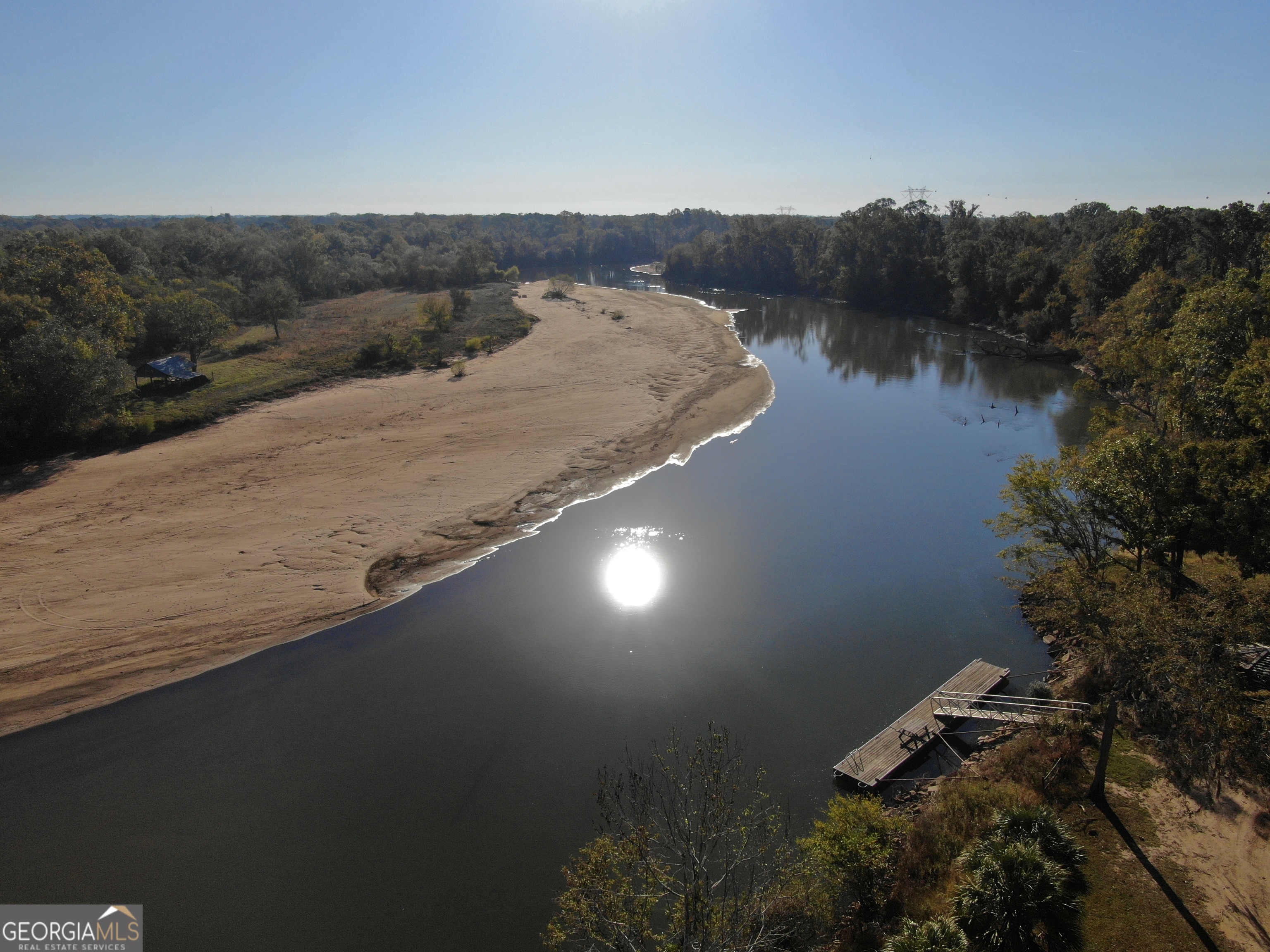 226 Cherokee Road Glenwood, GA 30428 - Photo 15 of 117 a view of a lake in middle of the town