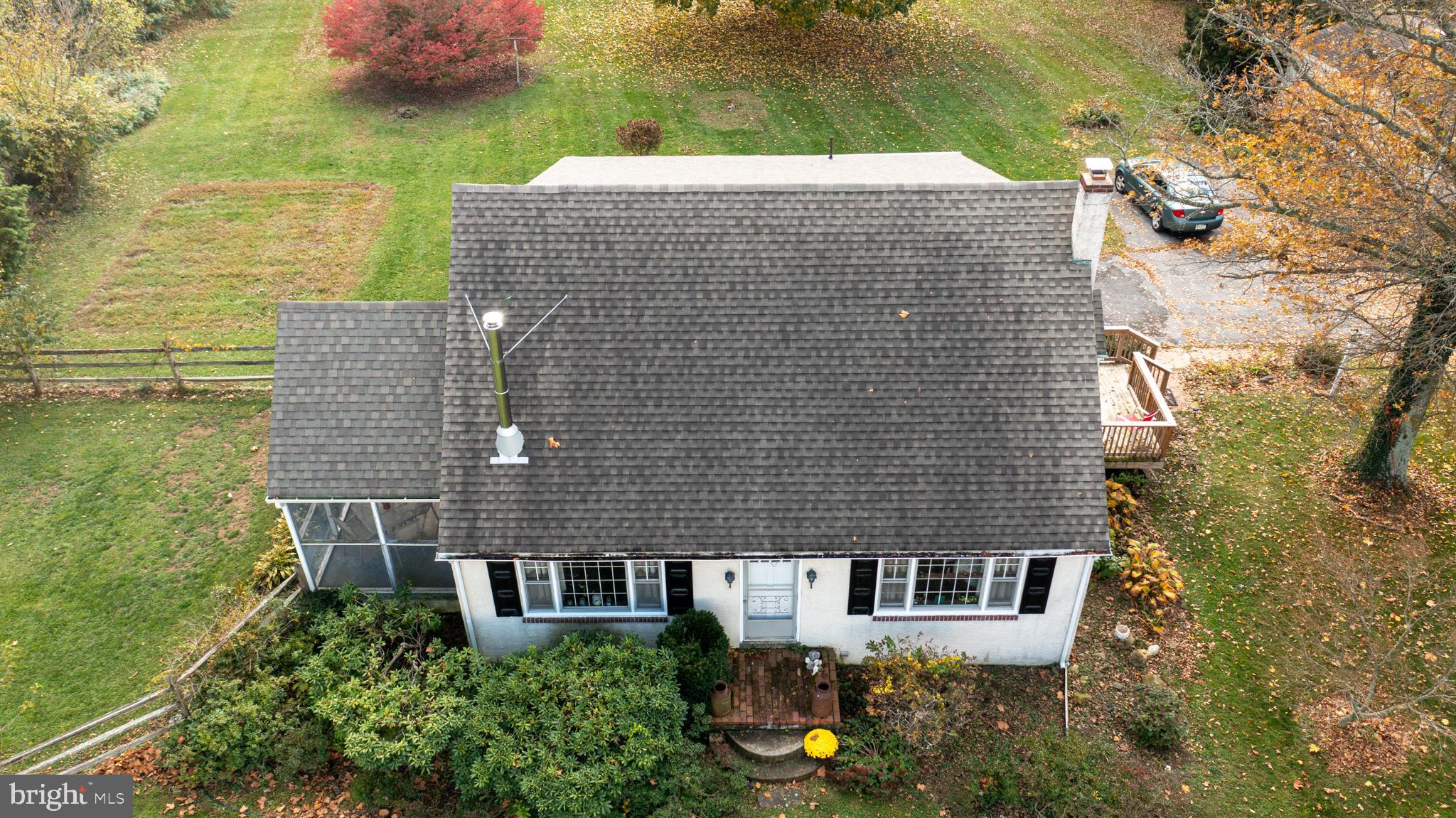 254 Ridge Road Spring City, PA 19475 - Photo 5 of 47 Newer Roof, Note the Wood Stove Stack