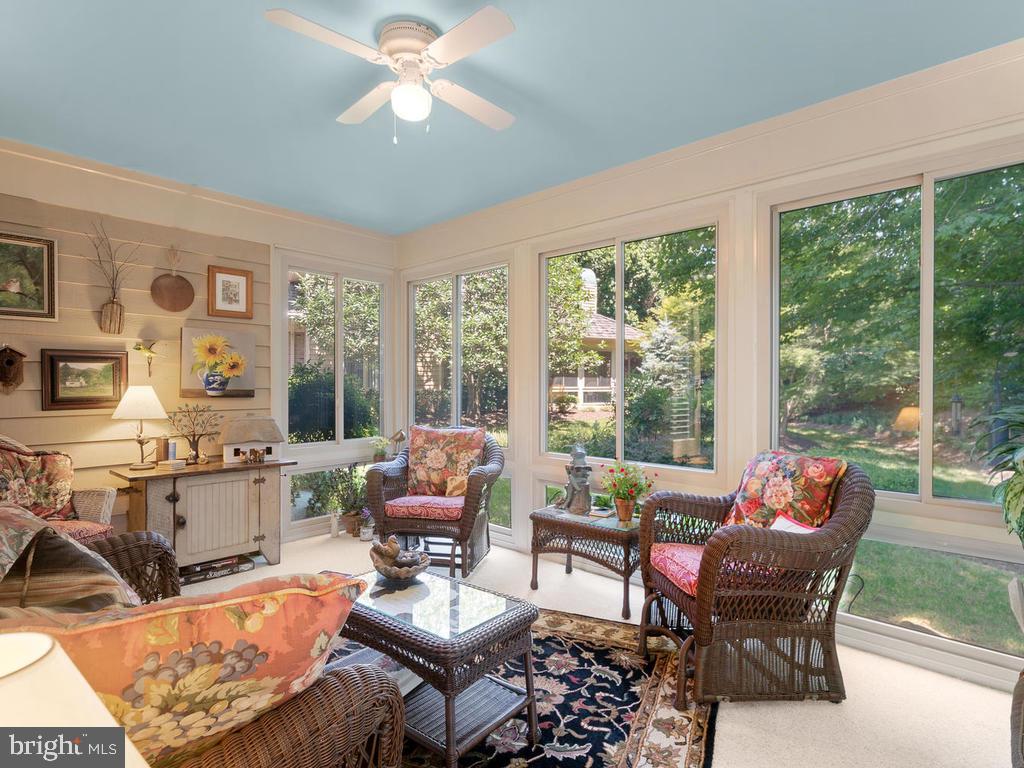 1423 Belcastle Court Reston, VA 20194 - Photo 23 of 49 4 Season glassed/Screened porch off FR