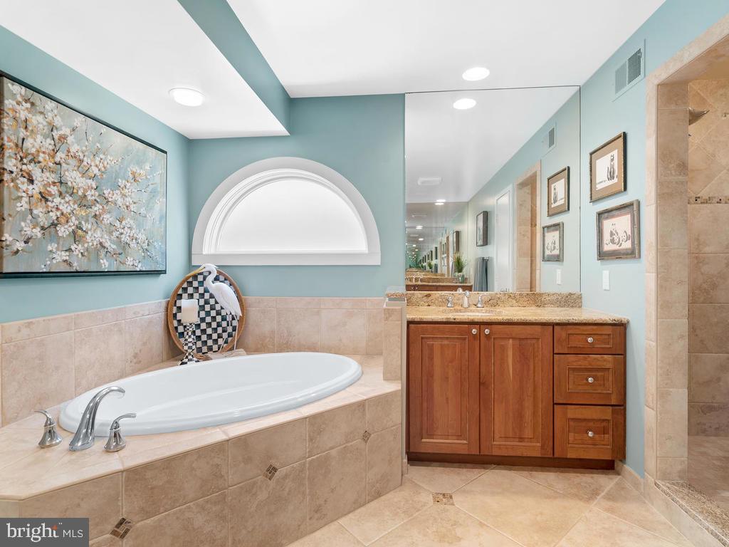 1423 Belcastle Court Reston, VA 20194 - Photo 31 of 49 Exquisitely Remodeled Master Bath