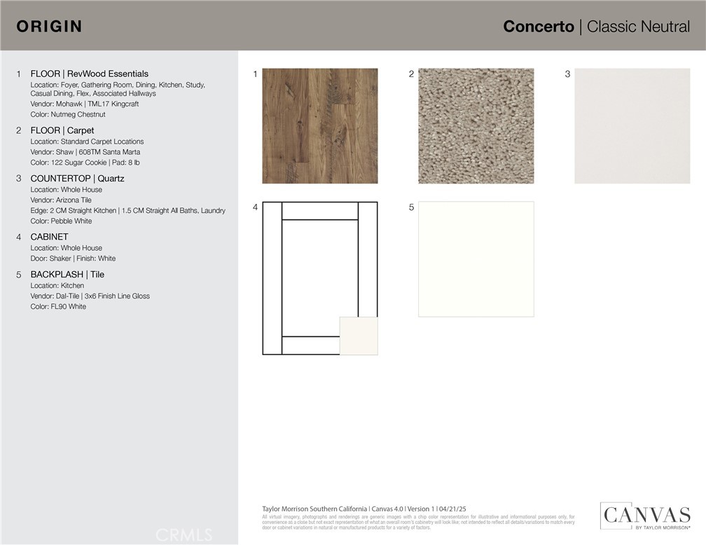 9566 Silverstein Drive Riverside, CA 92508 - Photo 4 of 16 9566 Silverstein Dr design selections! This home is currently under construction and selections are subject to change