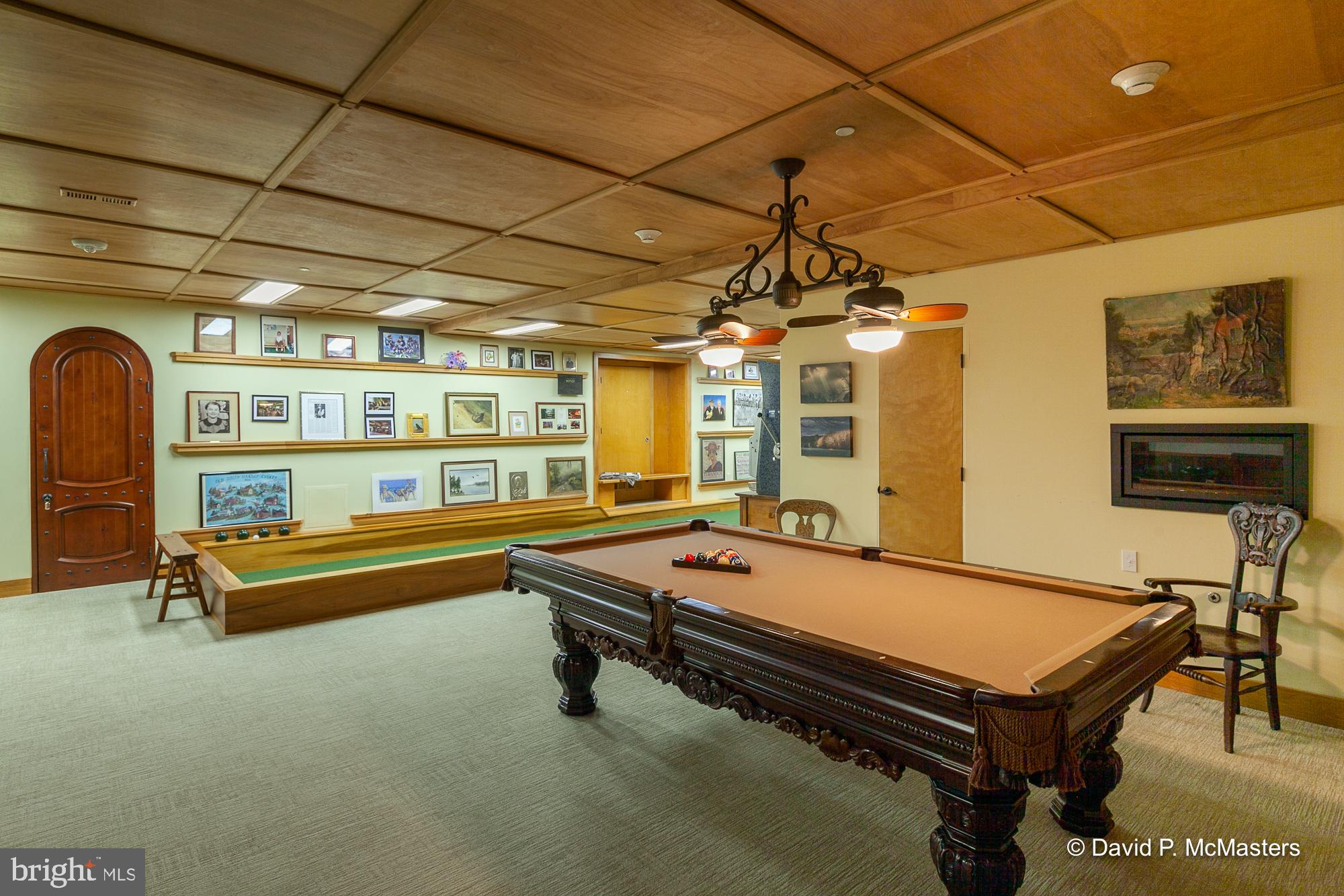200 Meander Way Shepherdstown, WV 25443 - Photo 57 of 104 Lower Level Game room Bocce Court, Billiards table