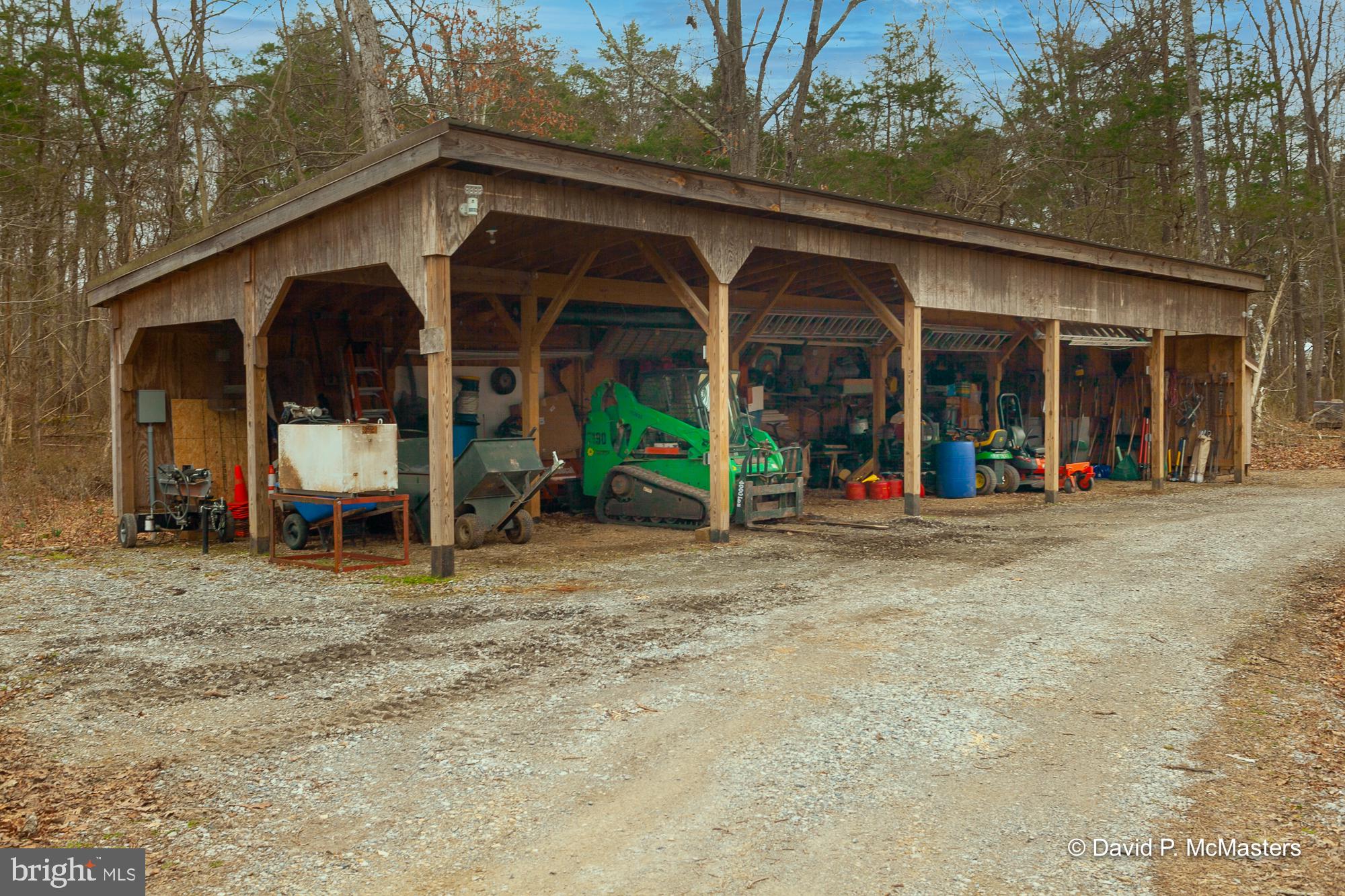 200 Meander Way Shepherdstown, WV 25443 - Photo 92 of 104 Long open equipment shed. Equipment conveys