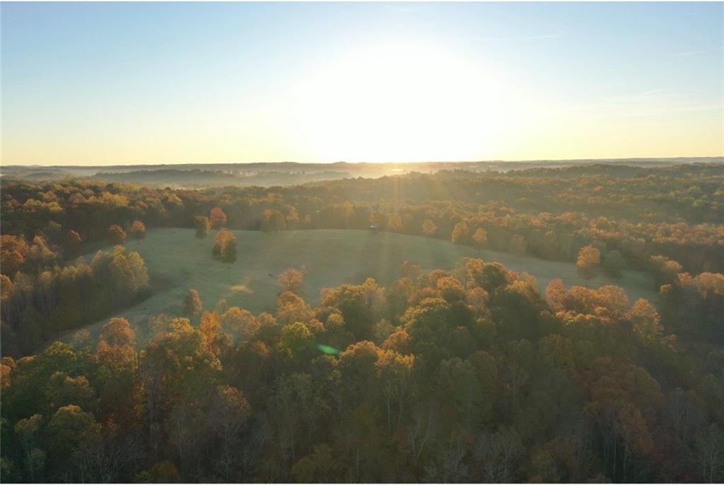 a view of lake with mountain