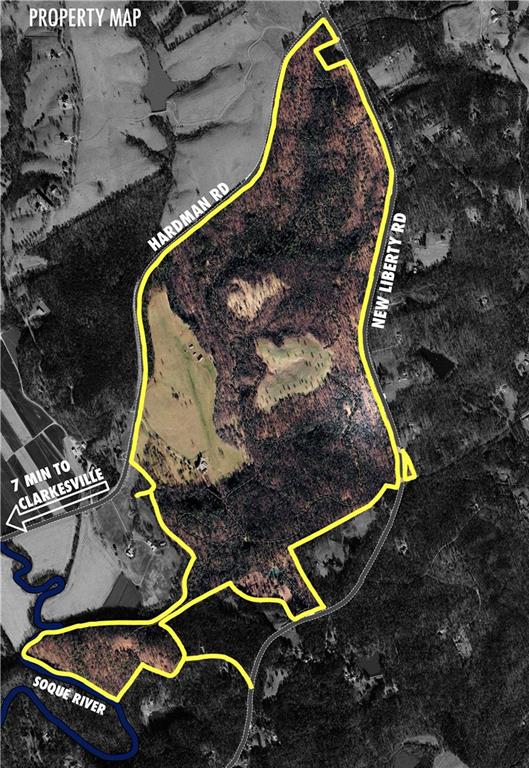 2320 Hardman Road Clarkesville, GA 30523 - Photo 2 of 53 an aerial view of a backyard