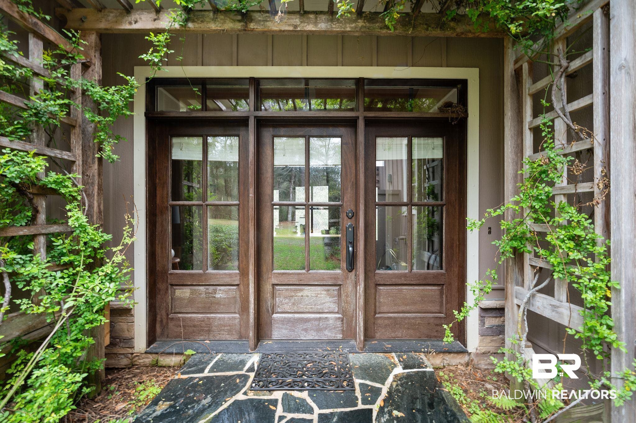 7850 Yorkhaven Road Mobile, AL 36695 - Photo 3 of 57 Entrance to property featuring french doors