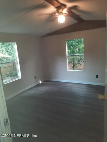 a view of hallway with stairs