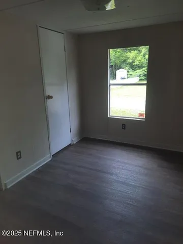 a bathroom with a tub