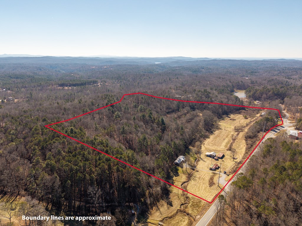 7589 Tails Creek Road Ellijay, GA 30540 - Photo 19 of 44 a view of a houses with a yard