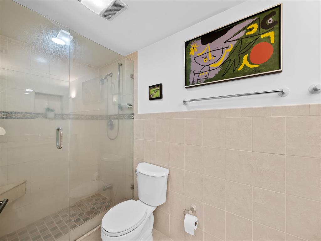 3400 Galt Ocean Drive, Unit 1202S Fort Lauderdale, FL 33308 - Photo 27 of 36 a bathroom with a toilet and a shower