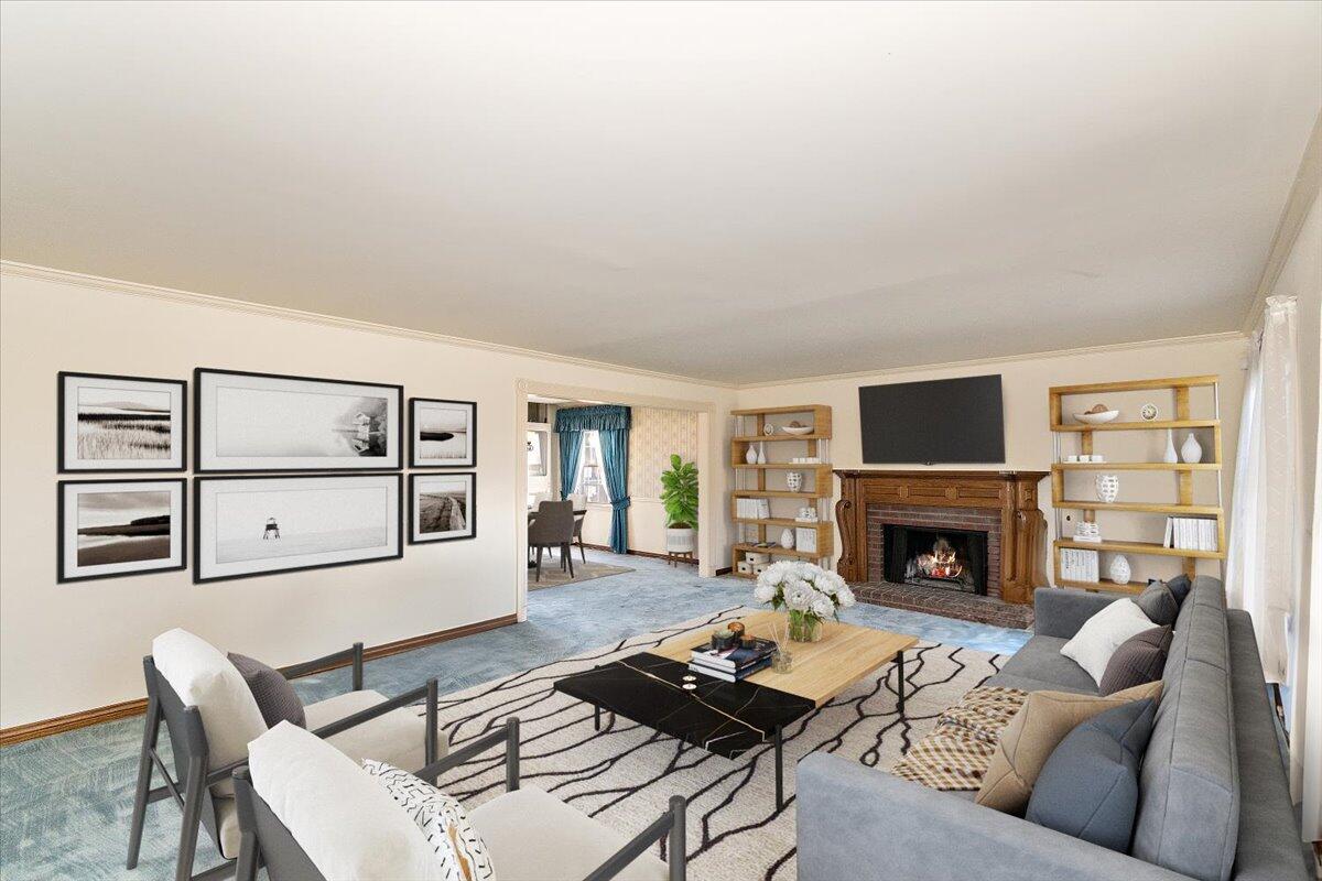 13292 Revello Road Redlands, CA 92373 - Photo 20 of 81 a living room with furniture fireplace and window