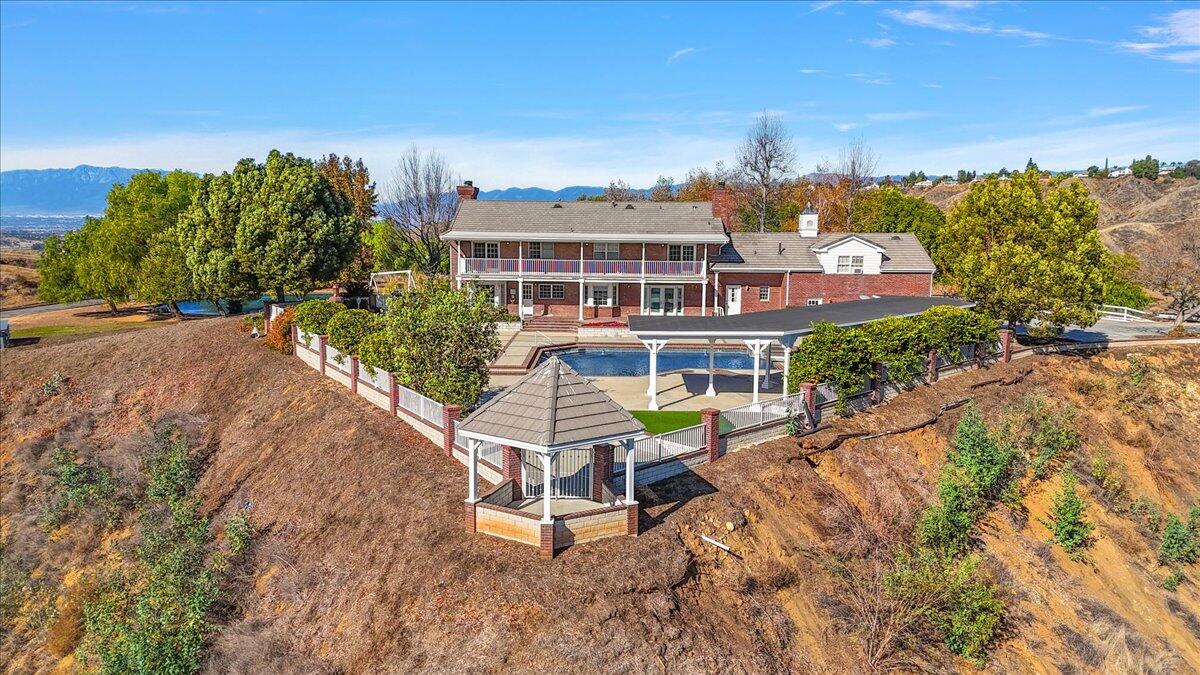 13292 Revello Road Redlands, CA 92373 - Photo 10 of 81 a view of a city from a balcony