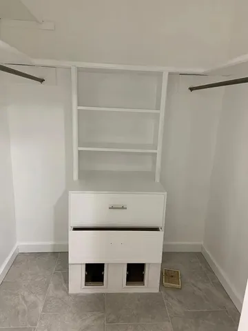 a utility room with washer and dryer