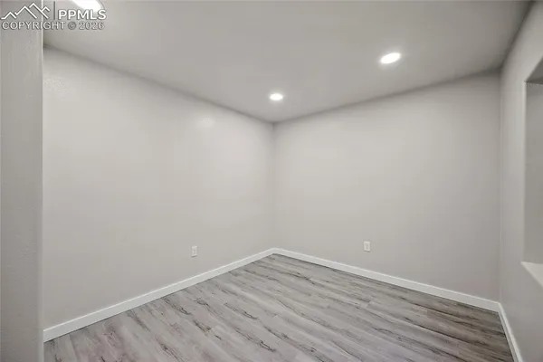 a view of empty room