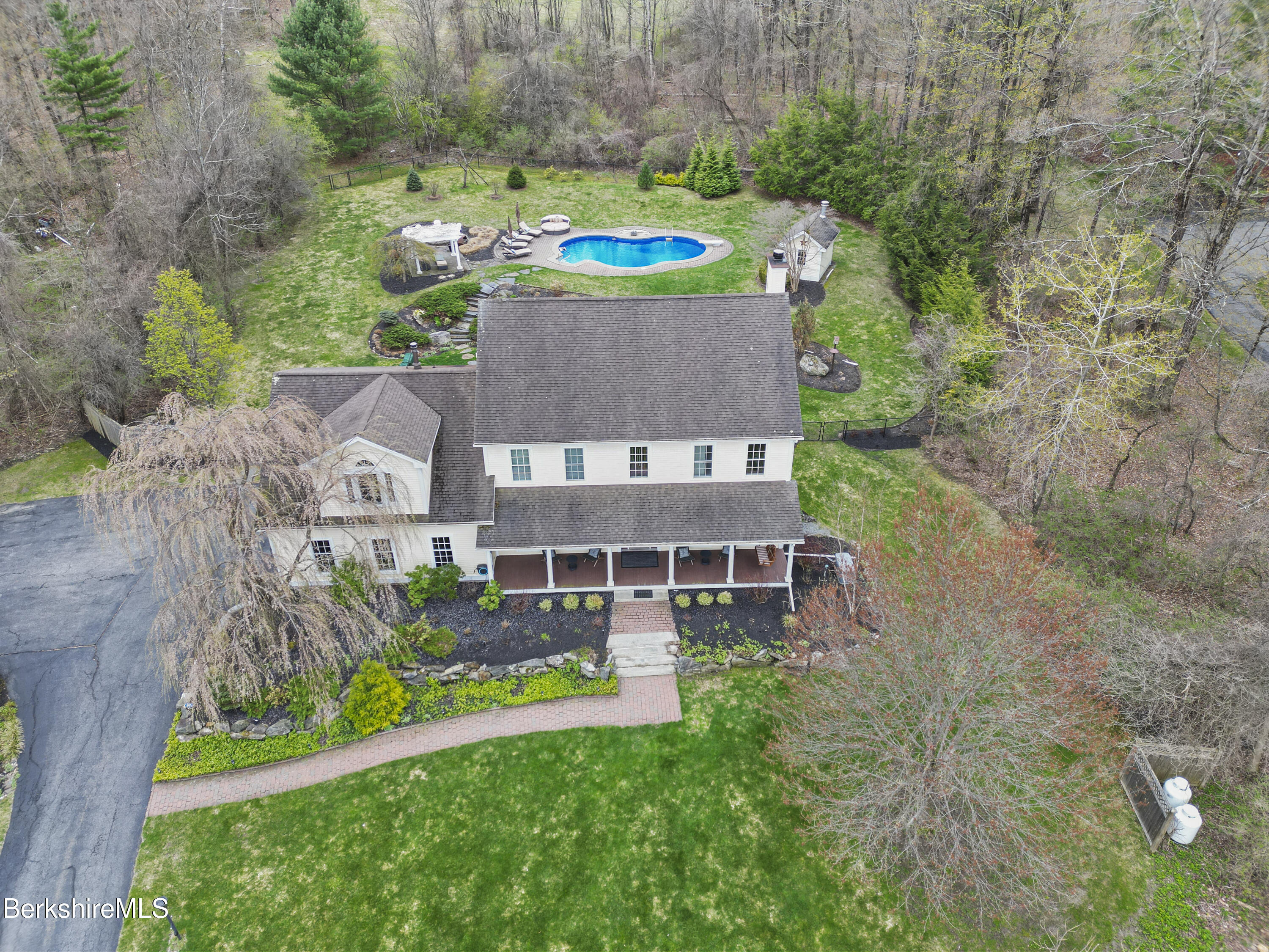 130 East Dugway Road Lenox, MA 01240 - Photo 91 of 95 905 Aerial View