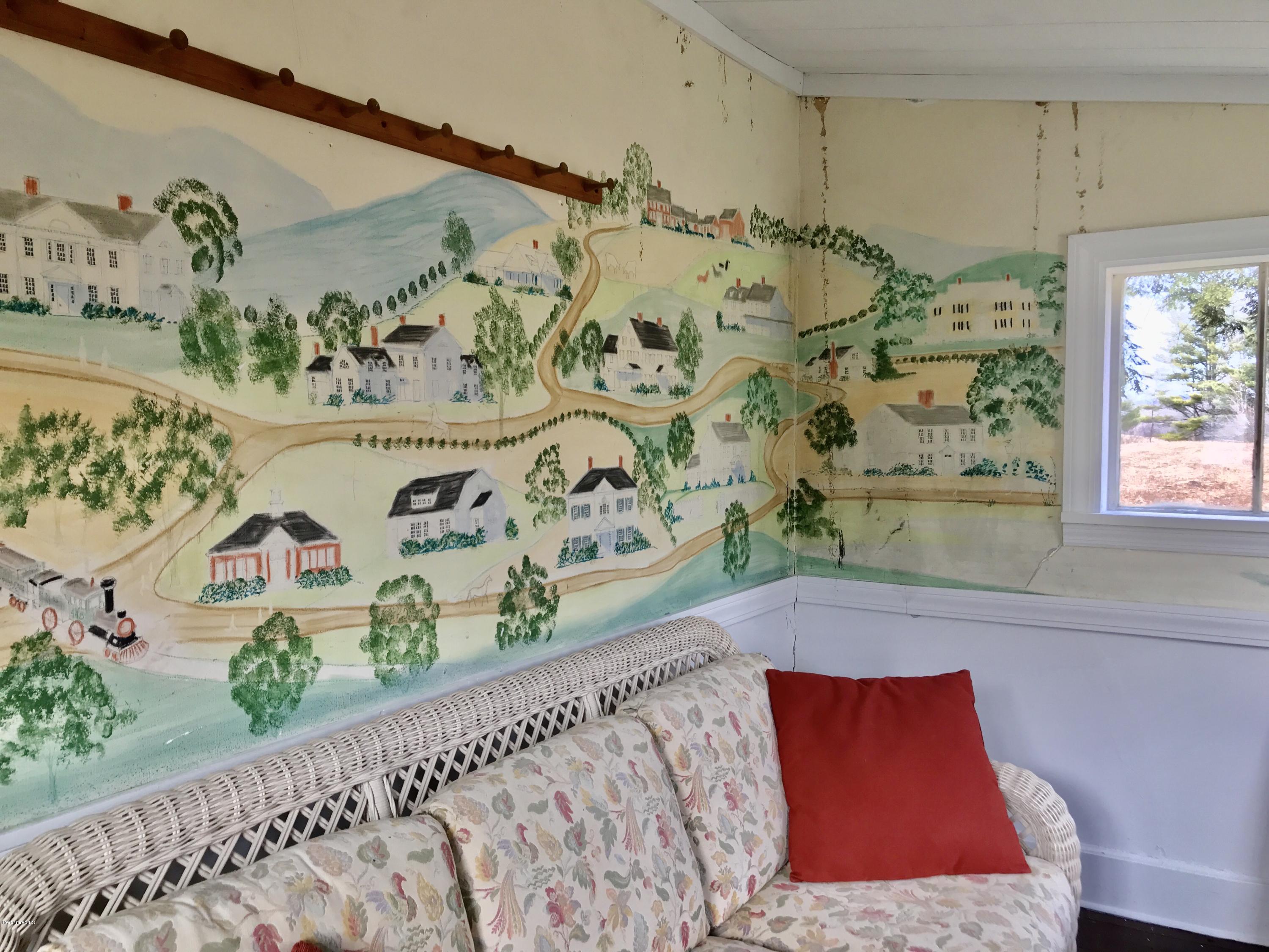 1679 Swamp Road Richmond, MA 01254 - Photo 24 of 33 a bedroom with a bed and a painting on the wall