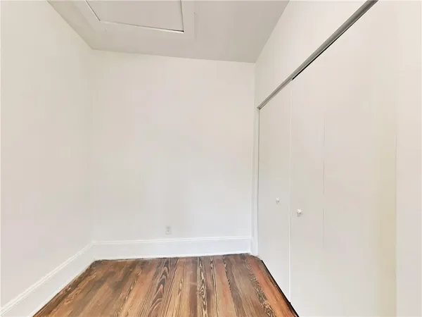 a view of a small space