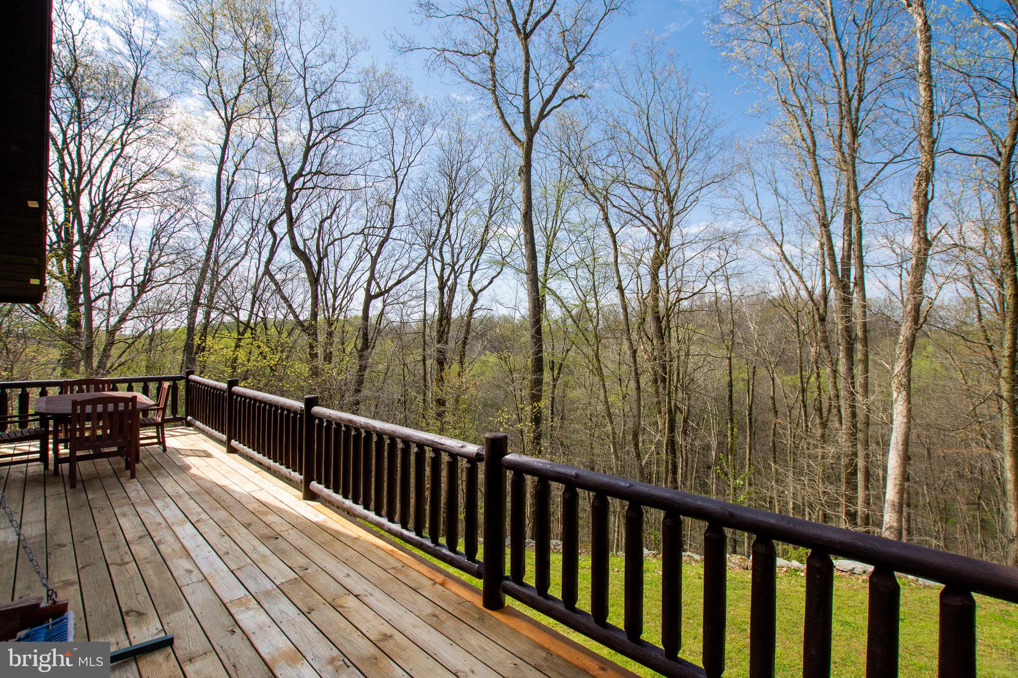 232 Wesley Road Quarryville, PA 17566 - Photo 10 of 69 House deck overlooks wooded valley