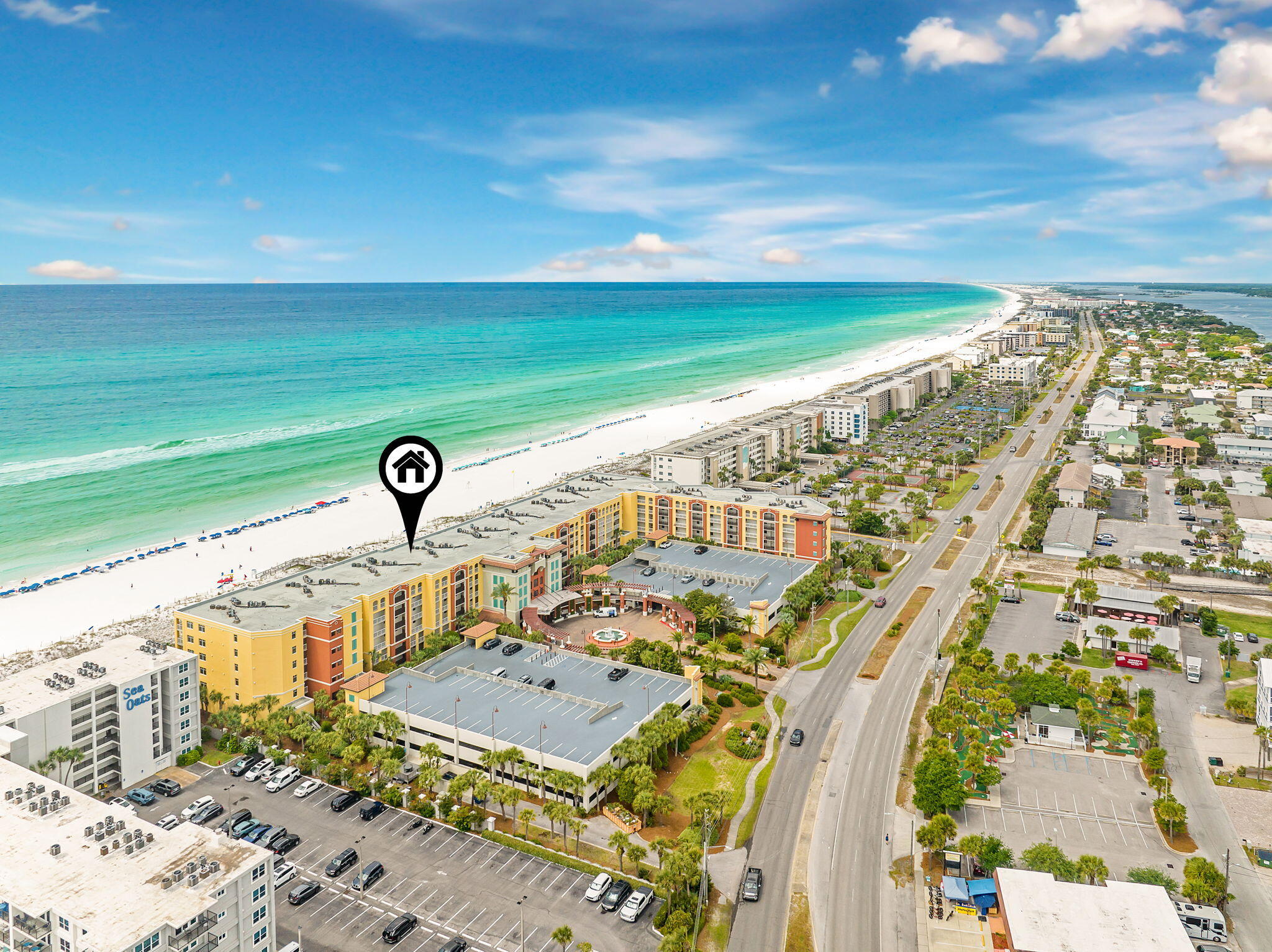 1150 Santa Rosa Boulevard, Unit 305 Fort Walton Beach, FL 32548 - Photo 37 of 43 a view of an ocean & building