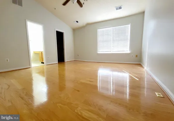 a view of an empty room with window