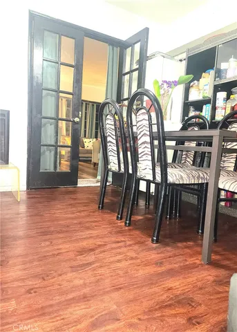 a view of a walk in closet