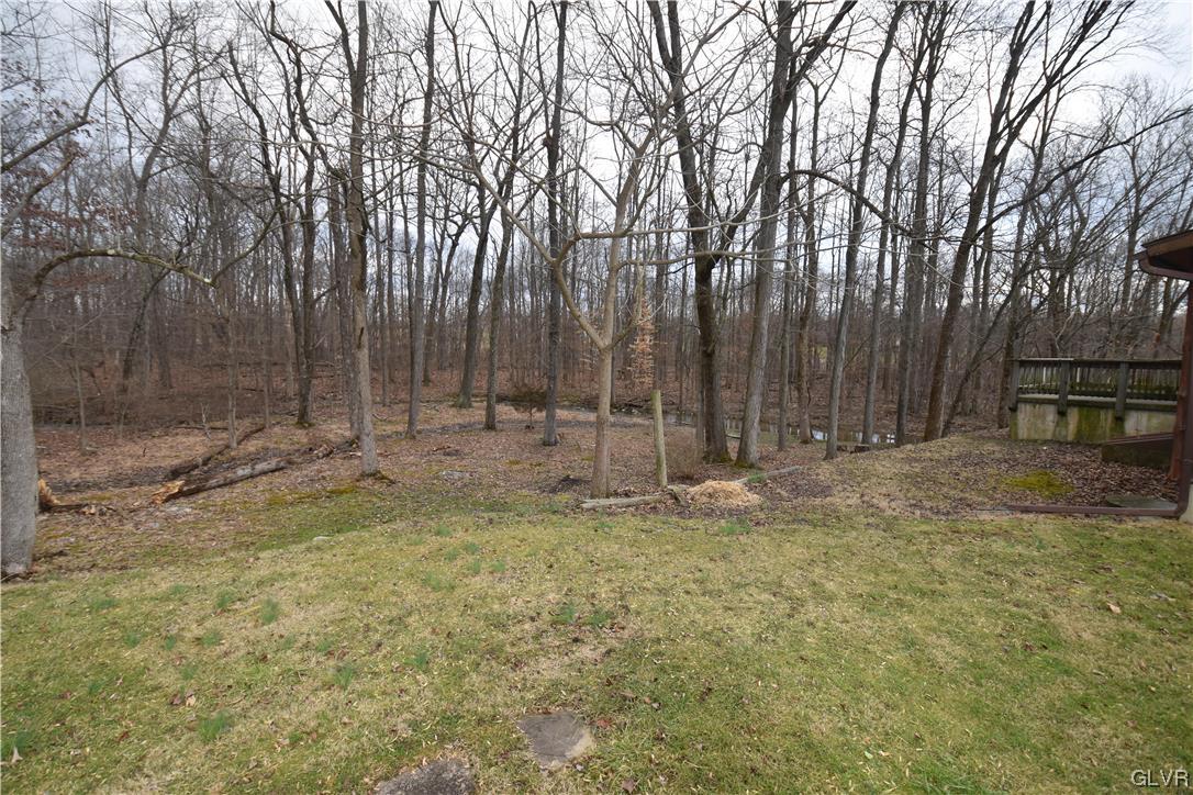 224 Meyer Road Nazareth, PA 18064 - Photo 16 of 35 a view of a backyard with large trees