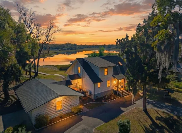 a view of outdoor space with lake view