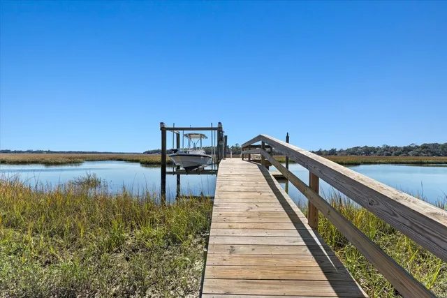 a view of outdoor space with seating area
