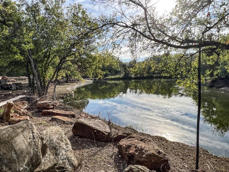 14205 Old Denton Road Roanoke, TX 76262 - Photo 16 of 29 a view of a lake with an outdoor space