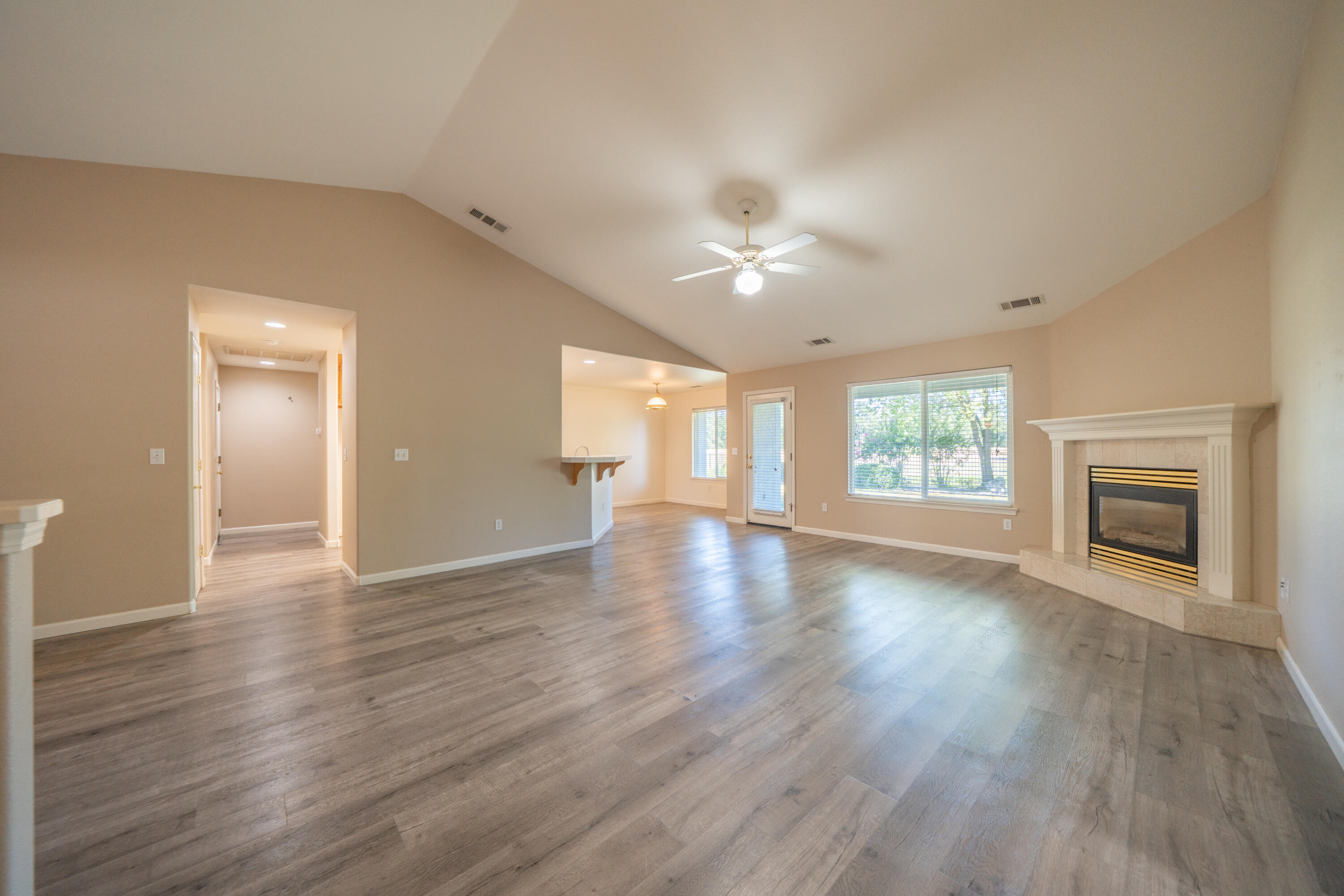 22336 Golftime Drive Palo Cedro, CA 96073 - Photo 5 of 61 Great room with fireplace