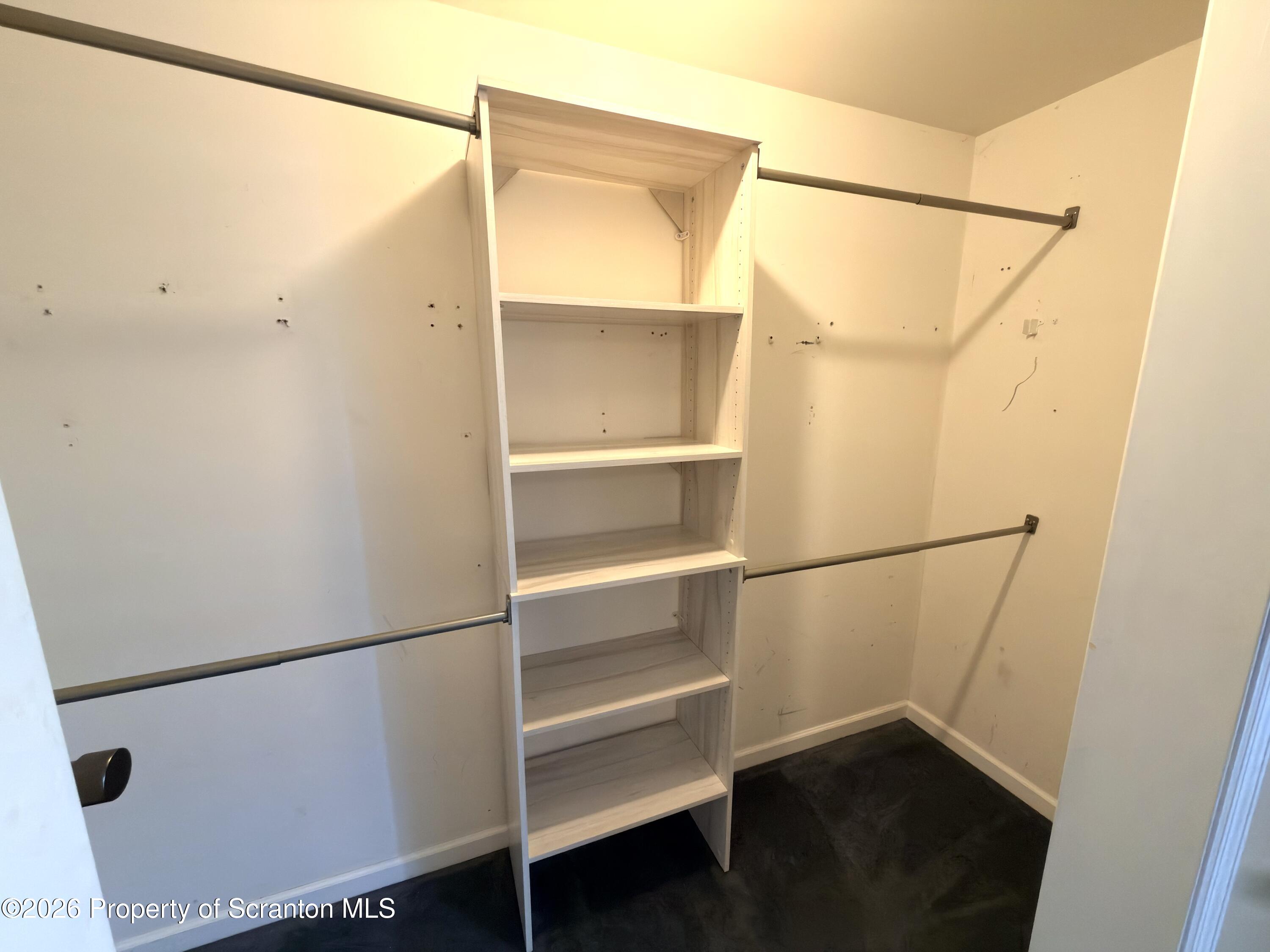 41 South Waterford Road Dalton, PA 18414 - Photo 13 of 22 a view of walk in closet with empty racks
