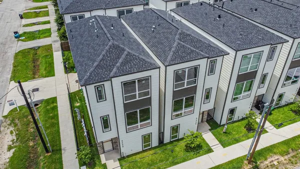 a view of a house with a garden