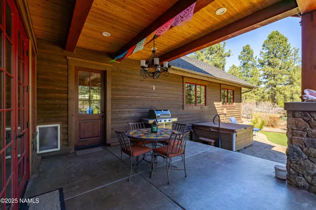 a view of a city with an ocean view