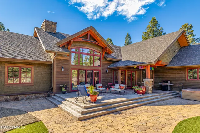 a view of lake and mountain