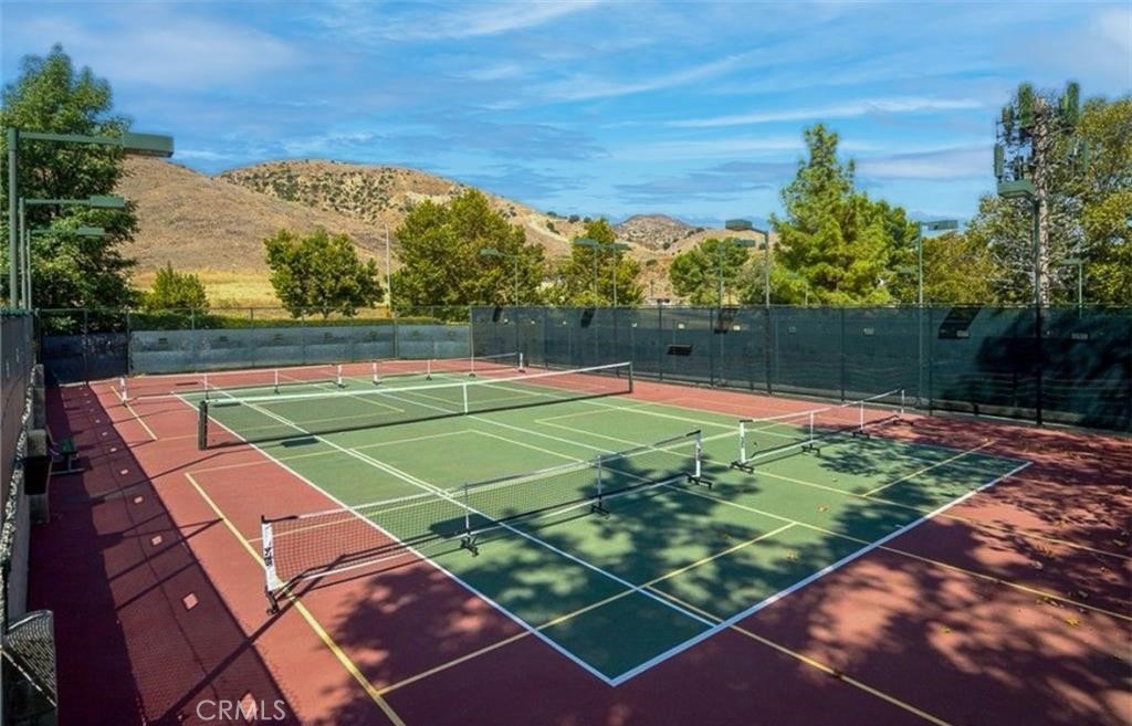 12065 Crystal Glen Way Porter Ranch, CA 91326 - Photo 36 of 38 a view of a tennis court