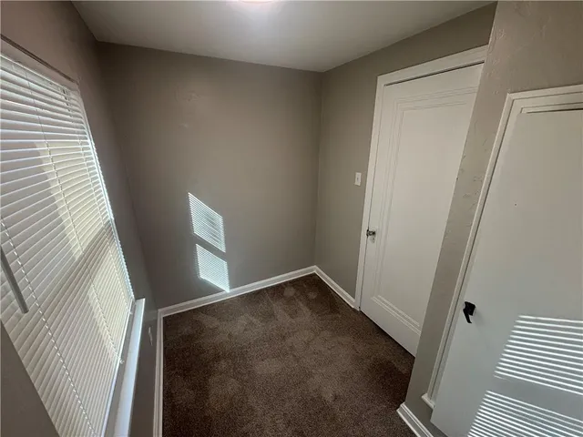 a view of empty room