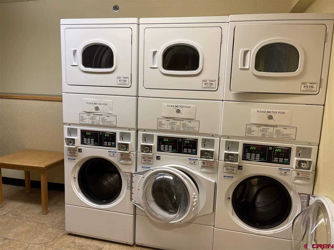 6 Emmons Road, Unit 269 Crested Butte, CO 81225 - Photo 16 of 18 a utility room with dryer and washer