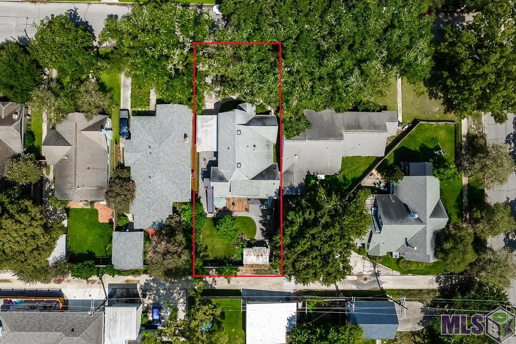 2048 Myrtle Avenue Baton Rouge, LA 70806 - Photo 30 of 30 Lot Size- Overhead View