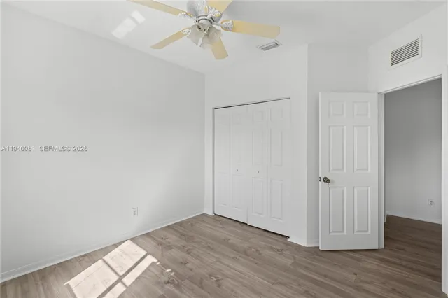 wooden floor in an empty room