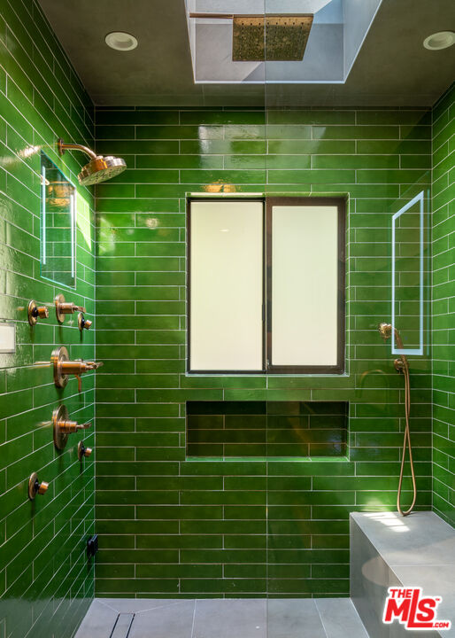 16666 Oldham Street Encino, CA 91436 - Photo 30 of 43 a view of a house with a backyard