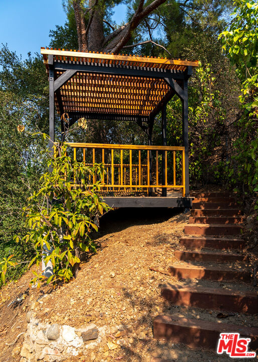 16666 Oldham Street Encino, CA 91436 - Photo 40 of 43 a view of swimming pool with deck