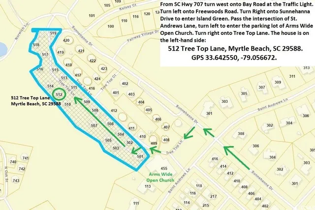 $270,000 | 512 Tree Top Lane, Myrtle Beach, SC 29588