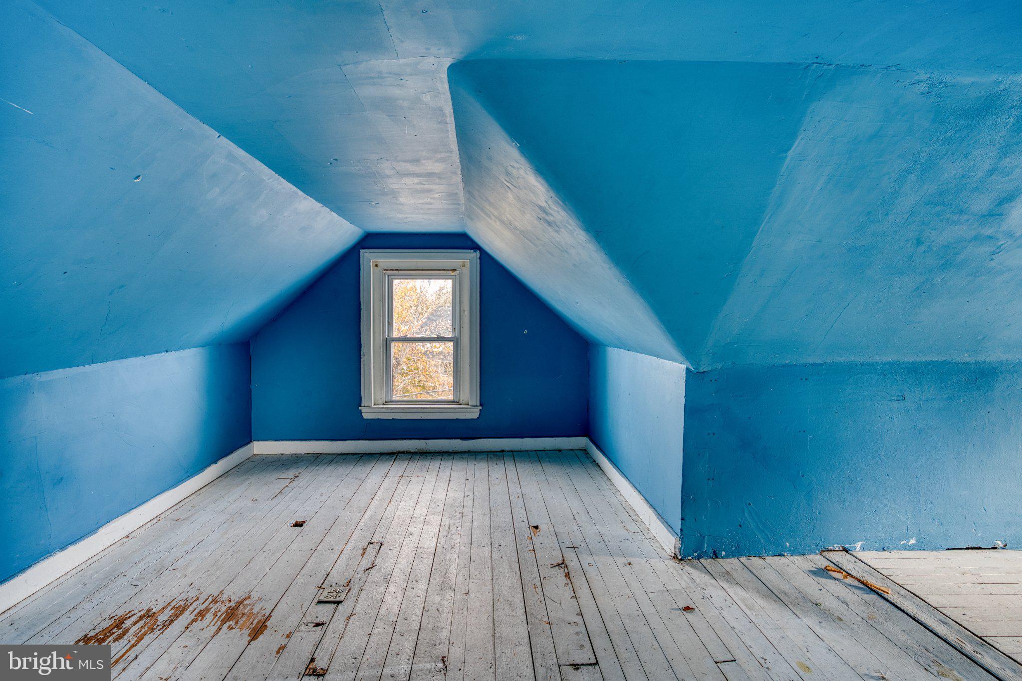 75 Ellis Street Haddonfield, NJ 08033 - Photo 21 of 22 Charming blue attic with natural light.