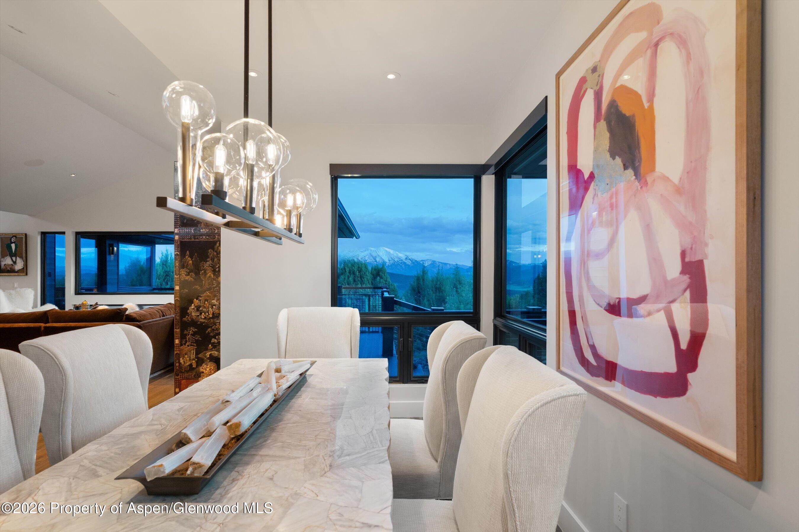 258 Monarch Road Glenwood Springs, CO 81601 - Photo 18 of 73 dining room looking out