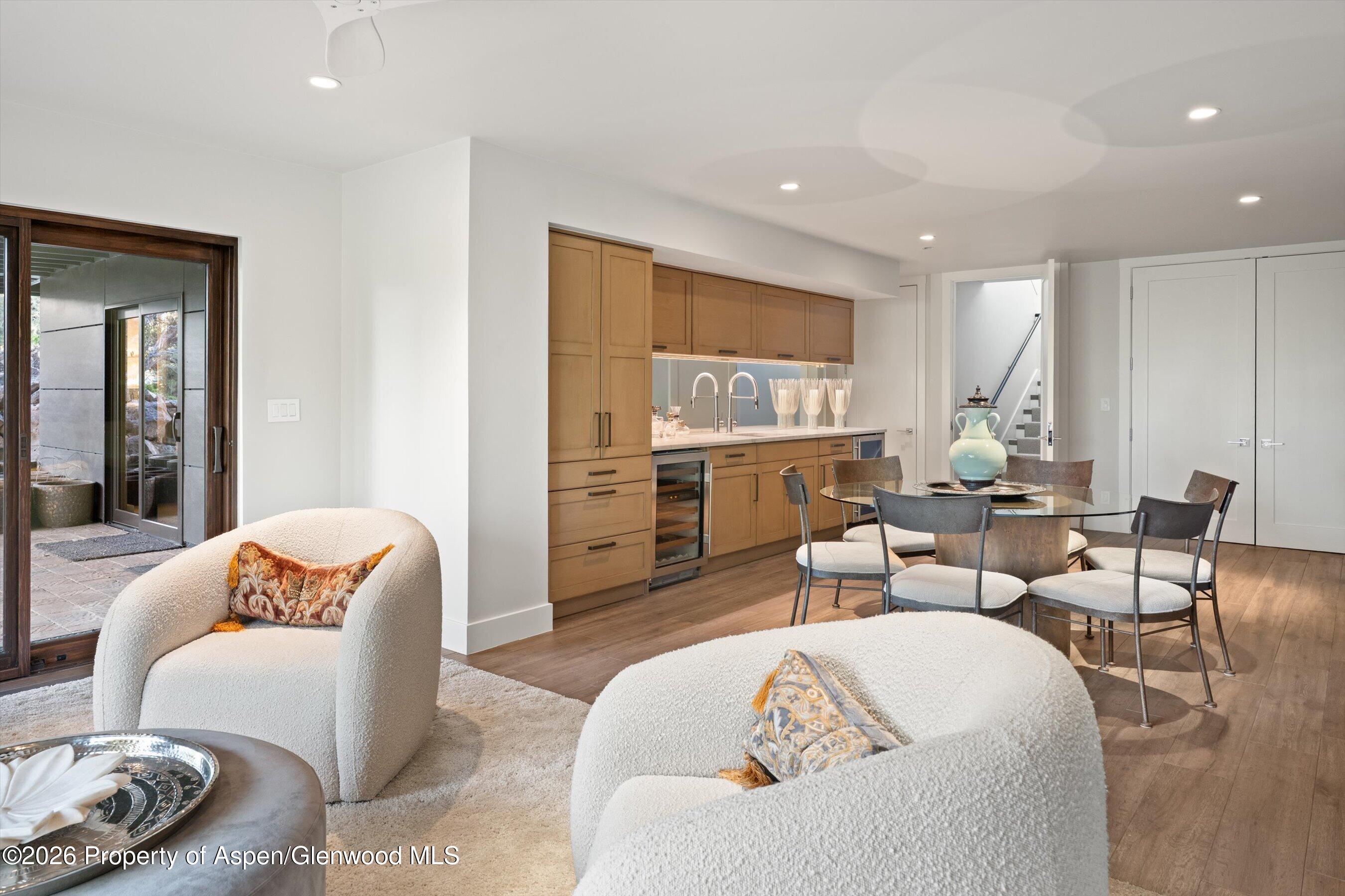 258 Monarch Road Glenwood Springs, CO 81601 - Photo 36 of 73 a living room with furniture and a large window