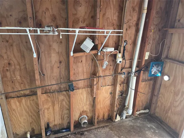 a close up of a shower